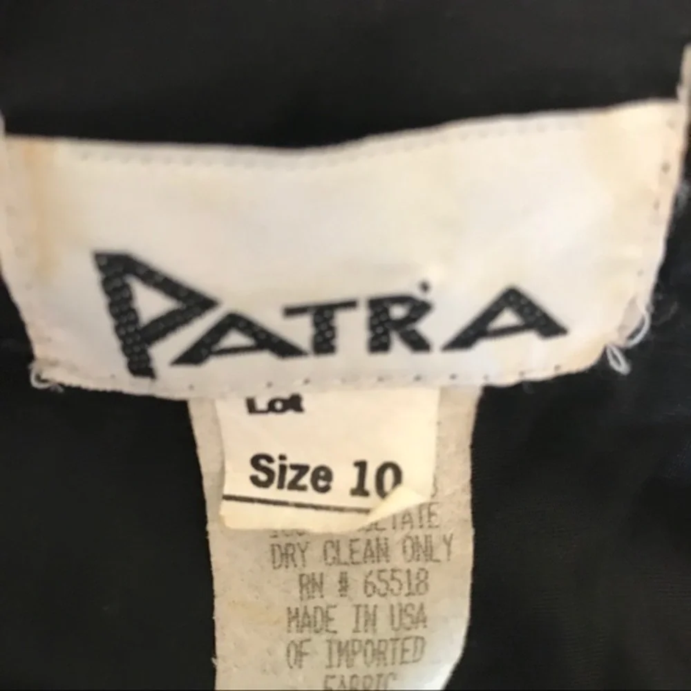 Vintage Petra Black Velvet Crop Jacket
